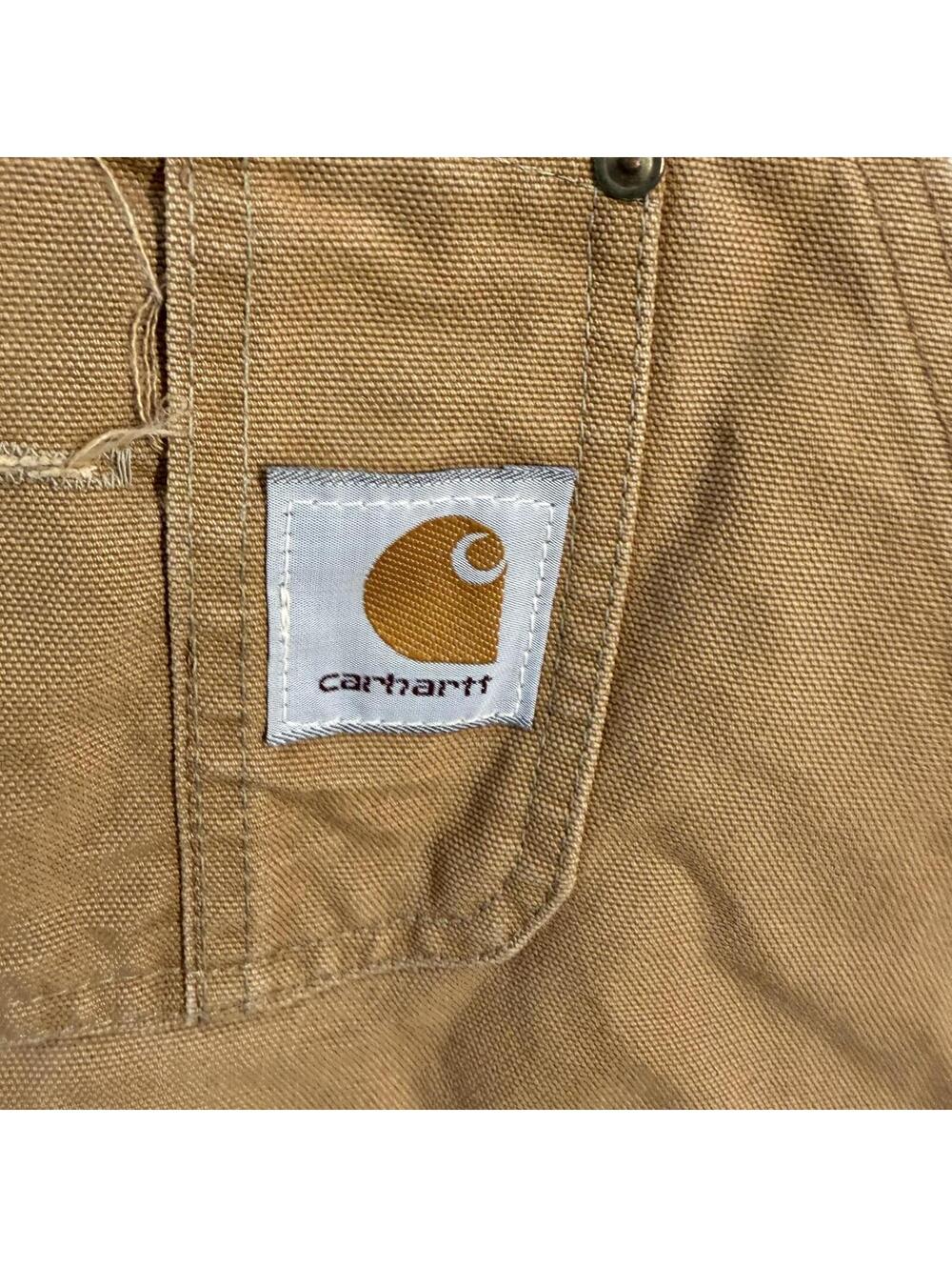 Carhartt bib overalls cotton canvas double knee - Picture 7 of 8